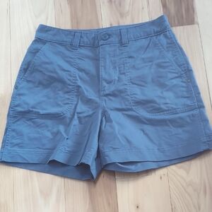 Stio Women's Slate Blue Cargo Shorts